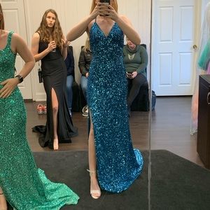 Aleta Sequin Prom Dress